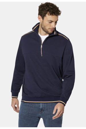 katoenen regular fit trui Plus Size - donkerblauw
