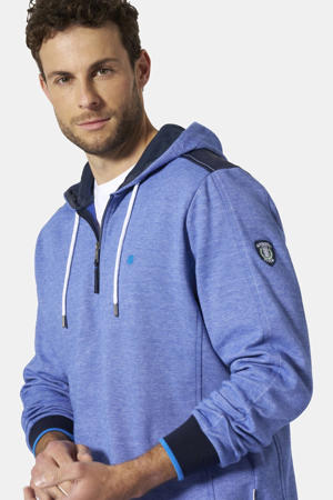 regular fit hoodie Plus Size - blauw