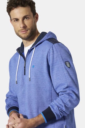 regular fit hoodie Plus Size - blauw