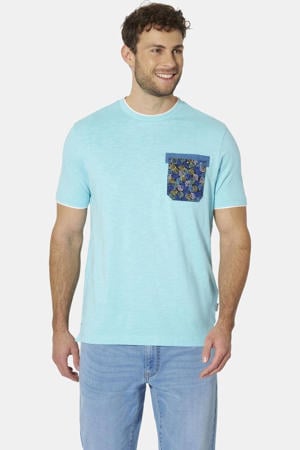 regular fit T-shirt Plus Size - lichtblauw