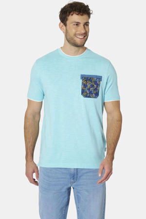 regular fit T-shirt Plus Size - lichtblauw