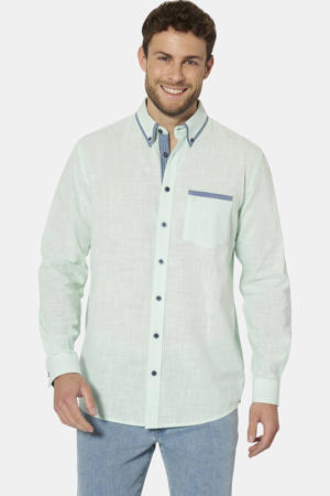regular fit overhemd Plus Size - mintgroen