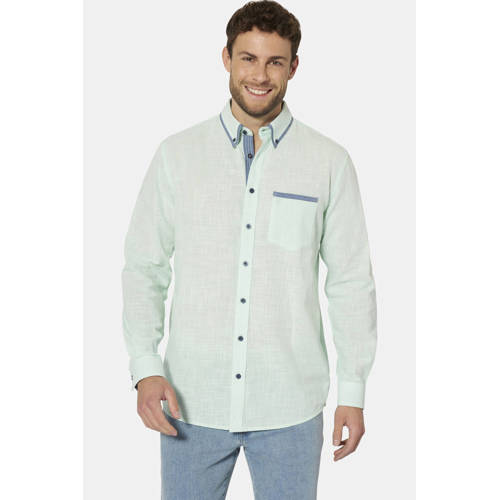 Babista regular casual overhemd NICOBEL mintgroen afbeelding