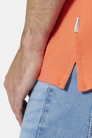 thumbnail: Babista regular fit polo met print Plus Size - oranje