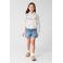 Shoeby denim regular waist short blauw