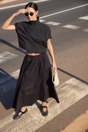 maxi rok zwart