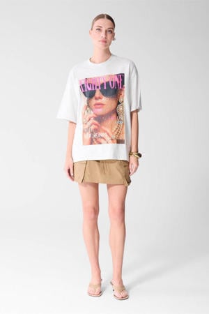 T-shirt lichtgrijs