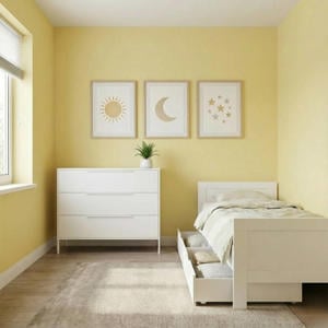 Tienerkamer Noel Wit 2 Delig Met Bed Met Lade