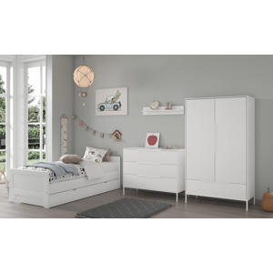 Tienerkamer Noel Wit 3 Delig Met Bed Met Lade