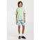 America Today T-shirt met backprint mintgroen