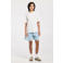 America Today T-shirt met backprint wit