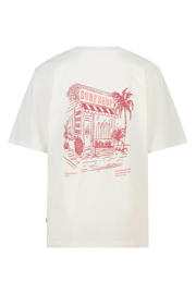thumbnail: America Today T-shirt met backprint wit