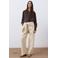 Mango wide leg jeans lichtgeel