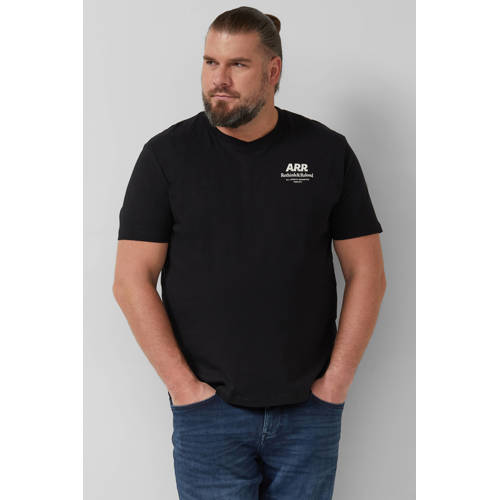 s.Oliver Big Size regular T-shirt Plus Size zwart afbeelding