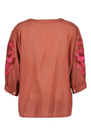 thumbnail: Didi blouse roodbruin