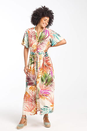 maxi jurk multi
