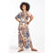 Didi maxi jurk blauw