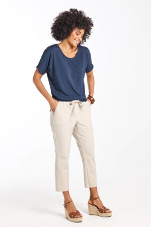 T-shirt donkerblauw