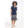 Didi blousejurk donkerblauw