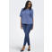 ONLY CARMAKOMA denim blouse lichtblauw