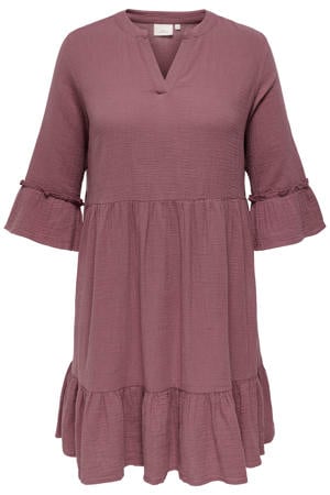 mini jurk oudroze