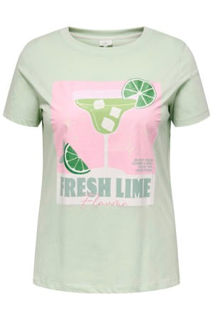 T-shirt mintgroen