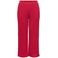 ONLY CARMAKOMA casual broek met hoge taille rood