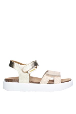 sandalen champagne/goud