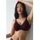Triumph Amourette niet-voorgevormde minimizer-bh met beugel - aubergine