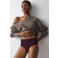 Triumph Pretty Micro maxislip - aubergine