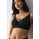 Triumph Love in Lace niet-voorgevormde bralette zonder beugel - zwart