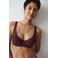 Triumph Amourette voorgevormde kanten beugel-bh - aubergine