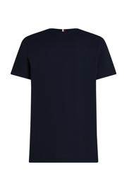thumbnail: Tommy Hilfiger regular fit T-shirt met logo - donkerblauw