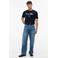 Tommy Hilfiger regular fit T-shirt met logo - donkerblauw