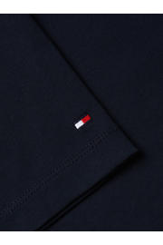 thumbnail: Tommy Hilfiger regular fit T-shirt met logo - donkerblauw