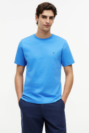 regular T-shirt blauw