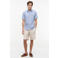 Tommy Hilfiger regular gestreept casual overhemd blauw