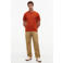 Tommy Hilfiger regular T-shirt donker oranje