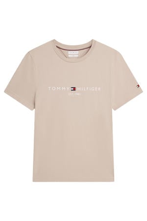 slim T-shirt beige