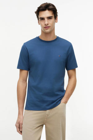 regular T-shirt donkerblauw