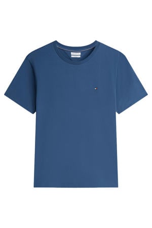 regular T-shirt donkerblauw