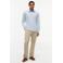 Tommy Hilfiger regular fit overhemd - lichtblauw