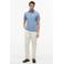 Tommy Hilfiger regular polo lichtblauw