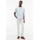 Tommy Hilfiger regular fit T-shirt met backprint - lichtblauw