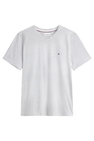 regular gestreept T-shirt ecru