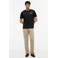 Tommy Hilfiger regular fit T-shirt met backprint - zwart