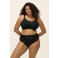 Elomi Tiernie niet-voorgevormde bralette - zwart