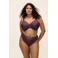 Elomi Reja seamless brazilian - aubergine