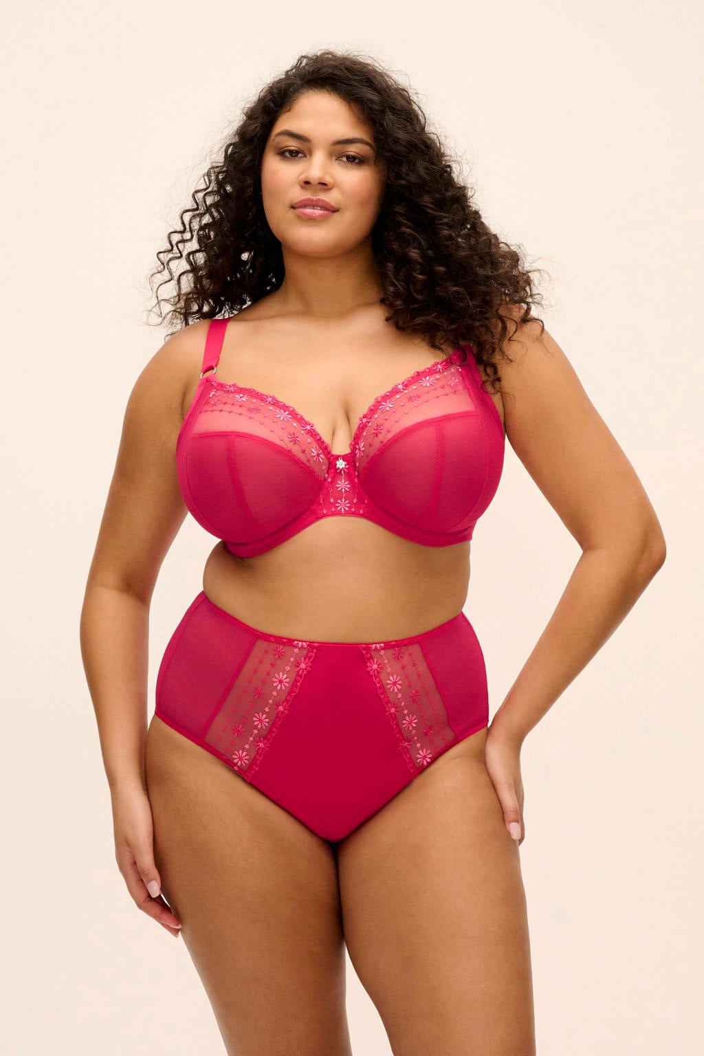 Elomi Matilda slip - fuchsia