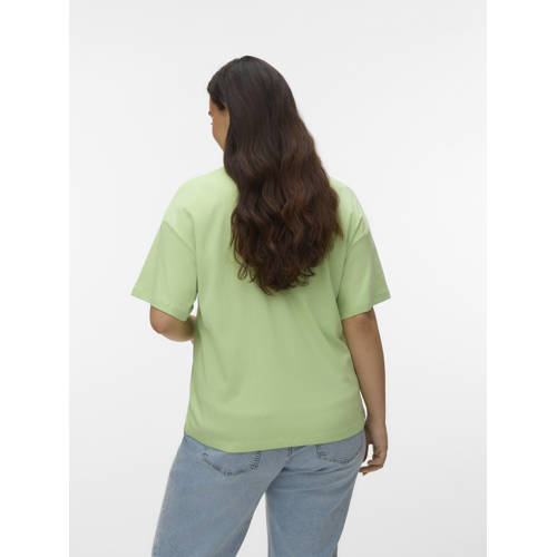 VERO MODA CURVE T-shirt groen afbeelding